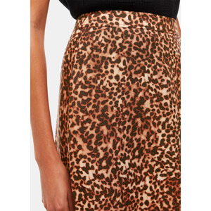 Whistles Marble Spot Front Split Skirt